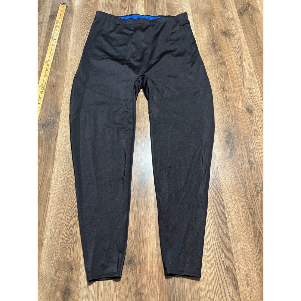 Yitty Pants Womens Size 1X Black Pull On Headliner Shaping High Waist Legging
